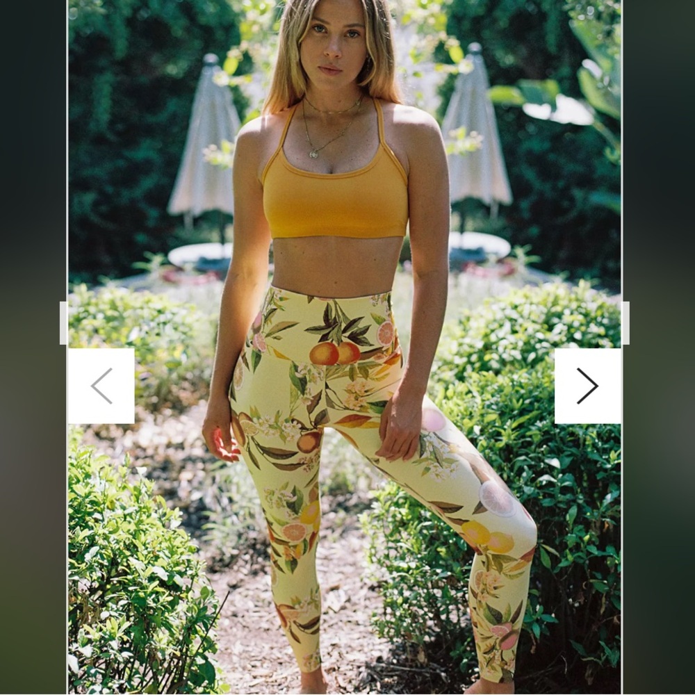 Beyond Yoga Lemon Leggings